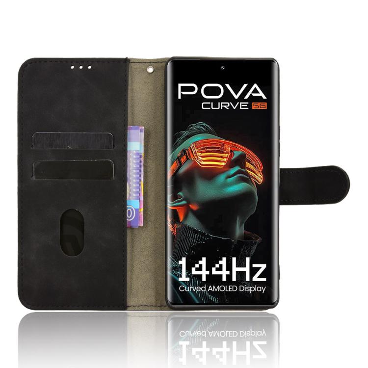Skin Feel Magnetic Flip Leather Phone Case, For Tecno Pova Curve 5G, For Tecno Camon 40 Premier, For Tecno Camon 40, For Tecno Spark 30 Pro 4G