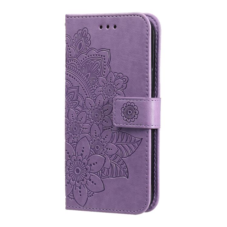 Seven-petal Flowers Embossing Leather Phone Case, For Google Pixel 11 Pro XL, For Google Pixel 11 / Pixel 11 Pro, For Google Pixel 10a, For Google Pixel 9a