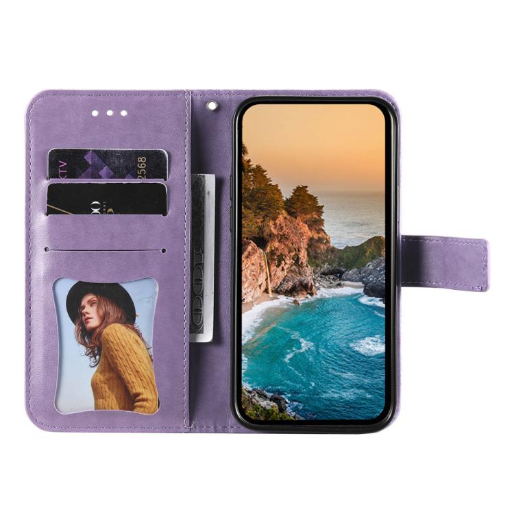 Seven-petal Flowers Embossing Leather Phone Case, For Google Pixel 11 Pro XL, For Google Pixel 11 / Pixel 11 Pro, For Google Pixel 10a, For Google Pixel 9a