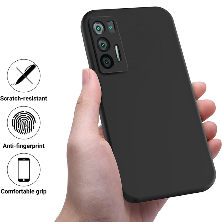 Pure Color Liquid Silicone Shockproof Phone Case, For Hisense Infinity H50S 5G, For Hisense H60