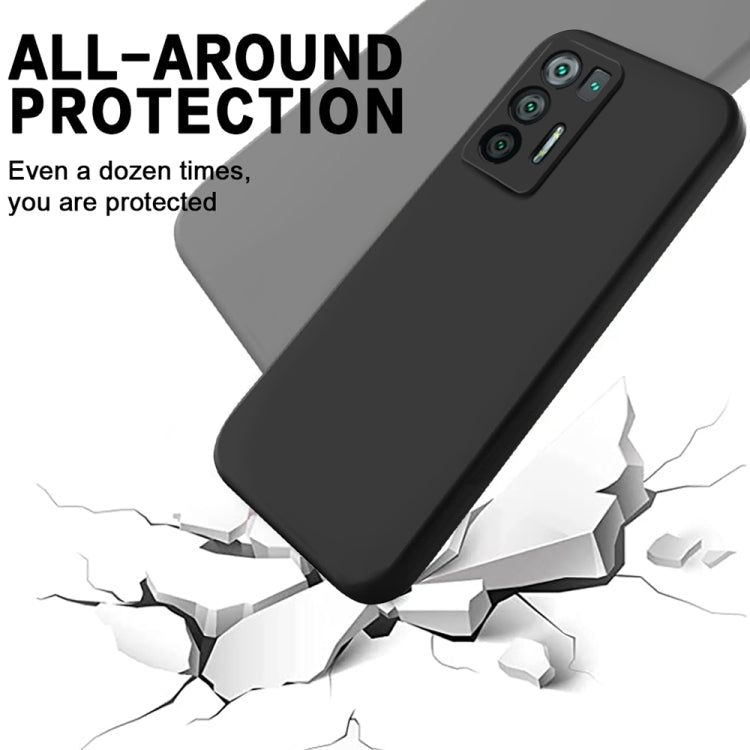 Pure Color Liquid Silicone Shockproof Phone Case, For Hisense Infinity H50S 5G, For Hisense H60
