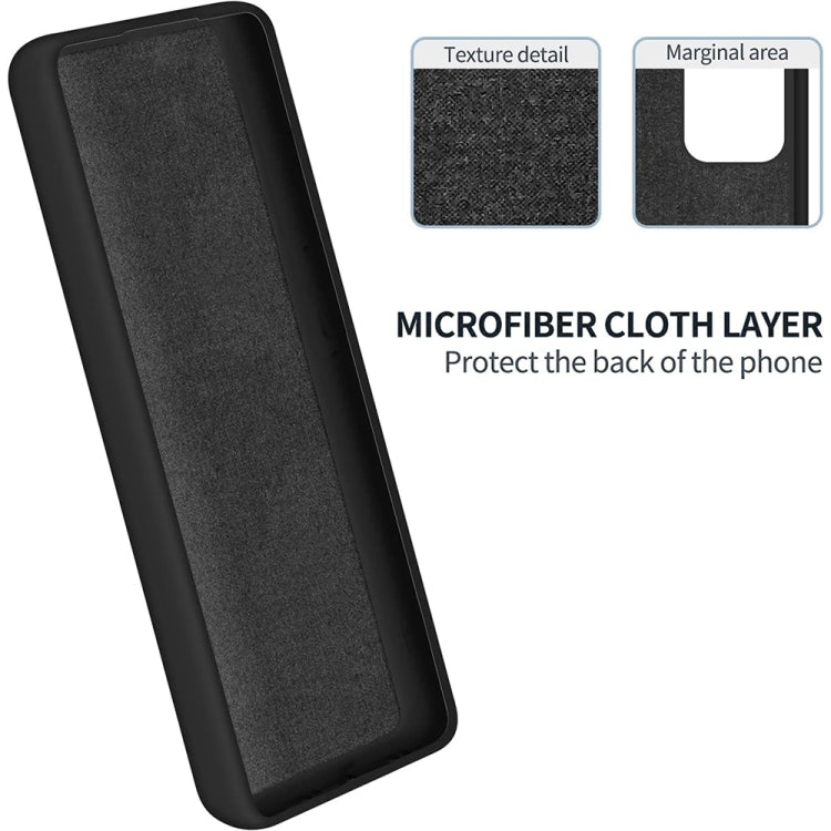 Pure Color Liquid Silicone Shockproof Phone Case, For Hisense Infinity H50S 5G, For Hisense H60