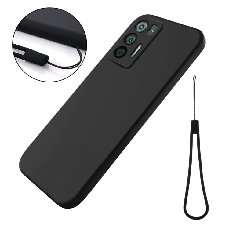 Pure Color Liquid Silicone Shockproof Phone Case, For Hisense Infinity H50S 5G, For Hisense H60