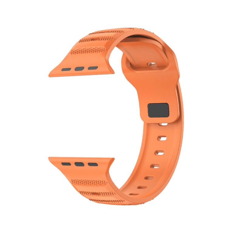 Dot Texture Fluororubber Watch Band, For Apple Watch 3 38mm, For Apple Watch 3 42mm, For Apple Watch 2 42mm, For Apple Watch 2 38mm