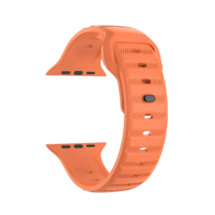 Dot Texture Fluororubber Watch Band, For Apple Watch 3 38mm, For Apple Watch 3 42mm, For Apple Watch 2 42mm, For Apple Watch 2 38mm