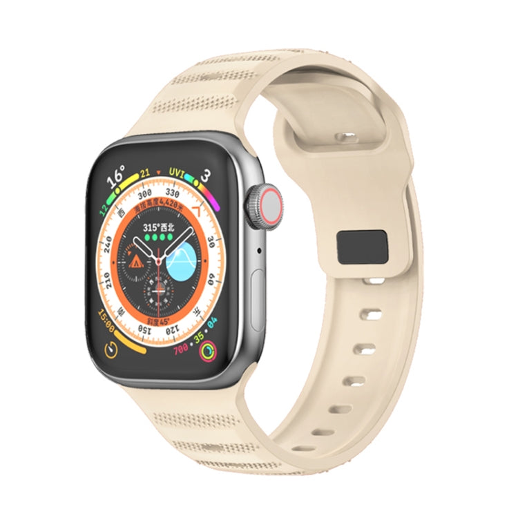 Dot Texture Fluororubber Watch Band, For Apple Watch 3 38mm, For Apple Watch 3 42mm, For Apple Watch 2 42mm, For Apple Watch 2 38mm