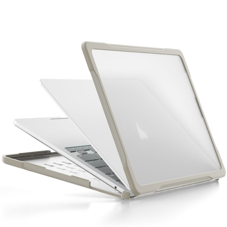 Translucent Laptop Protective Case, For MacBook Air 13.6 inch A2681 2022 / M3 2024 A3113 / M4 2025 A3240