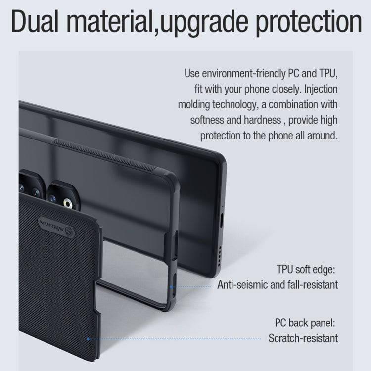 NILLKIN Frosted Shield Pro Magnetic Phone Case, For Honor 90 Pro