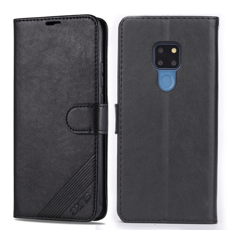 AZNS Sheepskin Texture Horizontal Flip Leather Case with Holder & Card Slots & Wallet, For Huawei Mate 20 / 20X, For Huawei Mate 20 Pro, For Huawei Mate 30 Lite / Nova 5i Pro, For Huawei Mate 30 / Mate 30 Pro, For Huawei Nova 5 / 5 Pro...