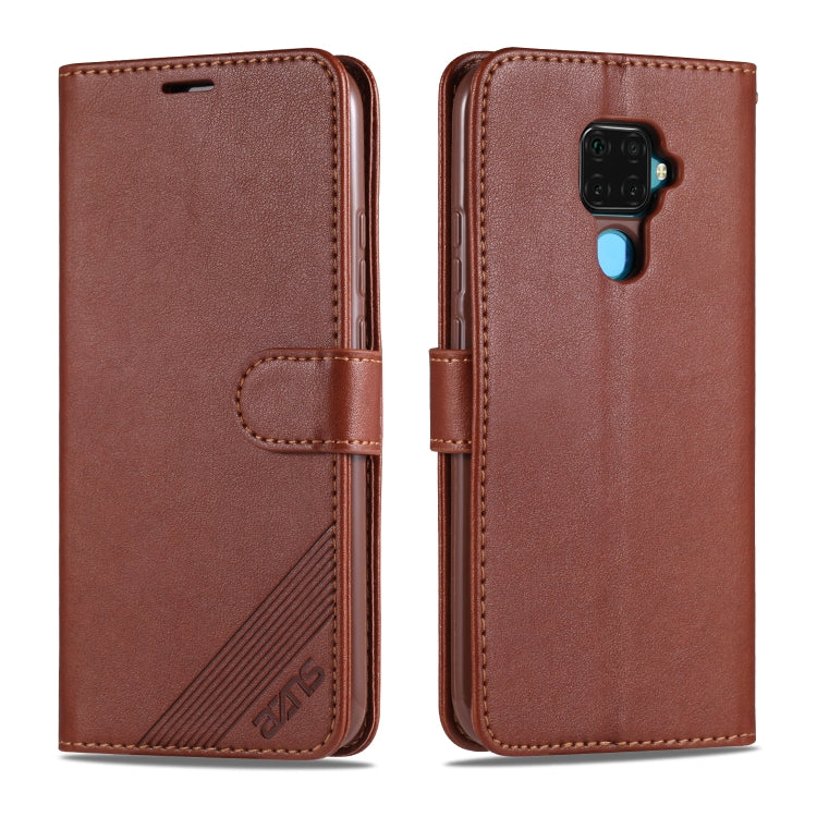 AZNS Sheepskin Texture Horizontal Flip Leather Case with Holder & Card Slots & Wallet, For Huawei Mate 20 / 20X, For Huawei Mate 20 Pro, For Huawei Mate 30 Lite / Nova 5i Pro, For Huawei Mate 30 / Mate 30 Pro, For Huawei Nova 5 / 5 Pro...