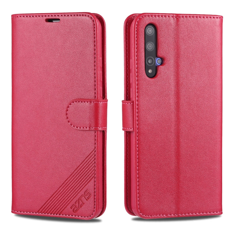 AZNS Sheepskin Texture Horizontal Flip Leather Case with Holder & Card Slots & Wallet, For Huawei Mate 20 / 20X, For Huawei Mate 20 Pro, For Huawei Mate 30 Lite / Nova 5i Pro, For Huawei Mate 30 / Mate 30 Pro, For Huawei Nova 5 / 5 Pro...