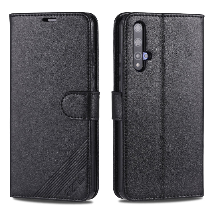 AZNS Sheepskin Texture Horizontal Flip Leather Case with Holder & Card Slots & Wallet, For Huawei Mate 20 / 20X, For Huawei Mate 20 Pro, For Huawei Mate 30 Lite / Nova 5i Pro, For Huawei Mate 30 / Mate 30 Pro, For Huawei Nova 5 / 5 Pro...