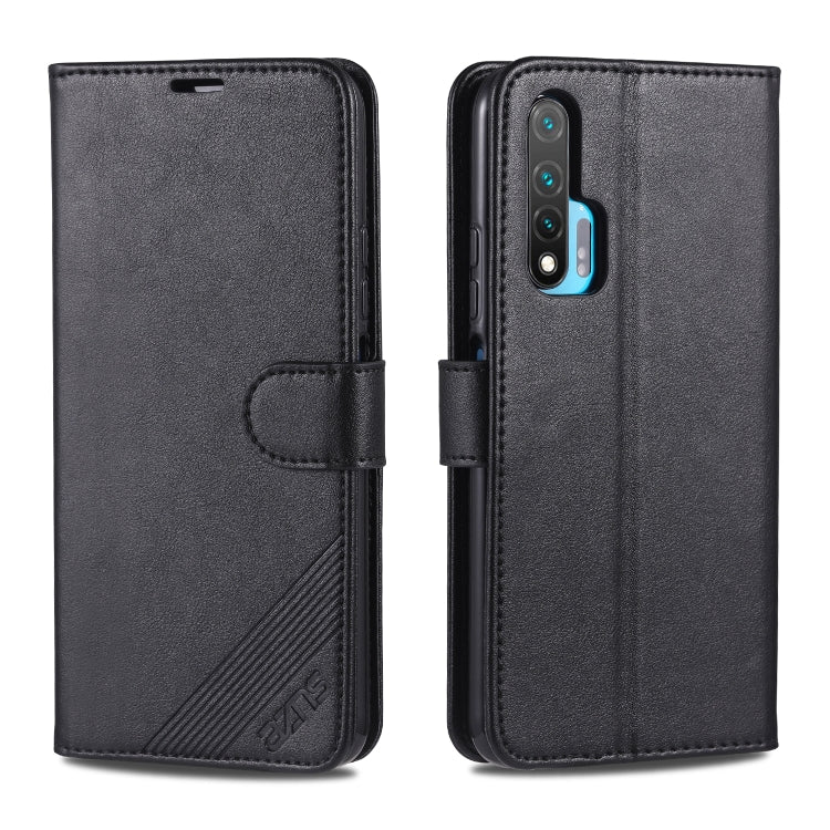 AZNS Sheepskin Texture Horizontal Flip Leather Case with Holder & Card Slots & Wallet, For Huawei Mate 20 / 20X, For Huawei Mate 20 Pro, For Huawei Mate 30 Lite / Nova 5i Pro, For Huawei Mate 30 / Mate 30 Pro, For Huawei Nova 5 / 5 Pro...