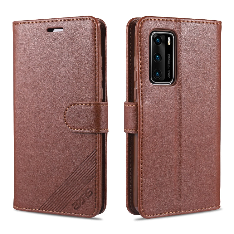 AZNS Sheepskin Texture Horizontal Flip Leather Case with Holder & Card Slots & Wallet, For Huawei Nova 7 / 7 Pro, For Huawei Nova 7 SE, For Huawei P30, For Huawei P30 Lite / Nova 4E, For Huawei P30 Pro, For Huawei P40 / P40 Pro...