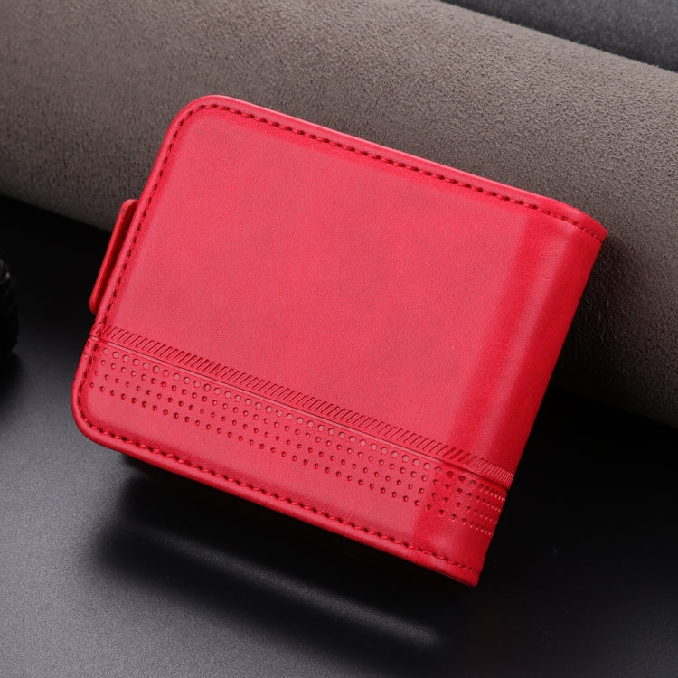 AZNS Magnetic Calf Texture Flip Leather Phone Case, For Samsung Galaxy Z Flip7 FE / Flip6, For Samsung Galaxy Z Fold7 5G, For Samsung Galaxy Z Flip7 5G, For Samsung Galaxy Z Fold6 5G