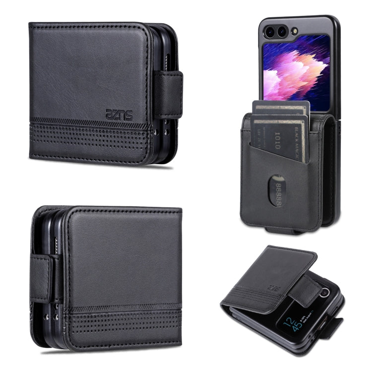 AZNS Magnetic Calf Texture Flip Leather Phone Case, For Samsung Galaxy Z Flip7 FE / Flip6, For Samsung Galaxy Z Fold7 5G, For Samsung Galaxy Z Flip7 5G, For Samsung Galaxy Z Fold6 5G