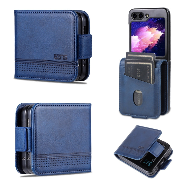 AZNS Magnetic Calf Texture Flip Leather Phone Case, For Samsung Galaxy Z Flip7 FE / Flip6, For Samsung Galaxy Z Fold7 5G, For Samsung Galaxy Z Flip7 5G, For Samsung Galaxy Z Fold6 5G