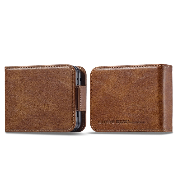 LC.IMEEKE RFID Anti-theft Leather Phone Case, For Samsung Galaxy Z Flip6 / Flip7 FE, For Samsung Galaxy Z Fold7 5G, For Samsung Galaxy Z Flip7 5G, For Samsung Galaxy Z Fold6 5G, For Samsung Galaxy Z Fold5, For Samsung Galaxy Z Flip5