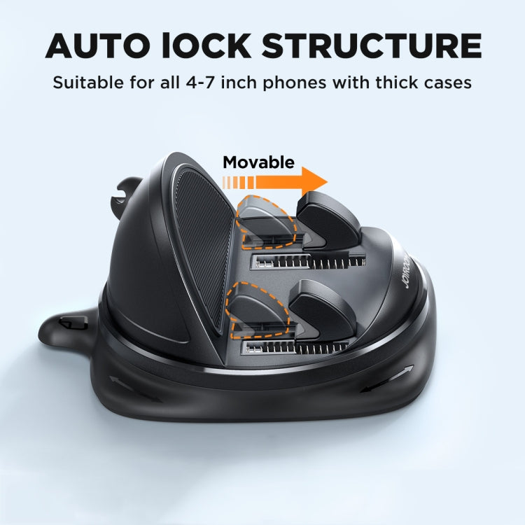 JOYROOM JR-ZS354 360 Degrees Rotatable Dashboard Car Phone Holder(Black)