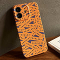 Painted Pattern Precise Hole PC Phone Case, For iPhone 12