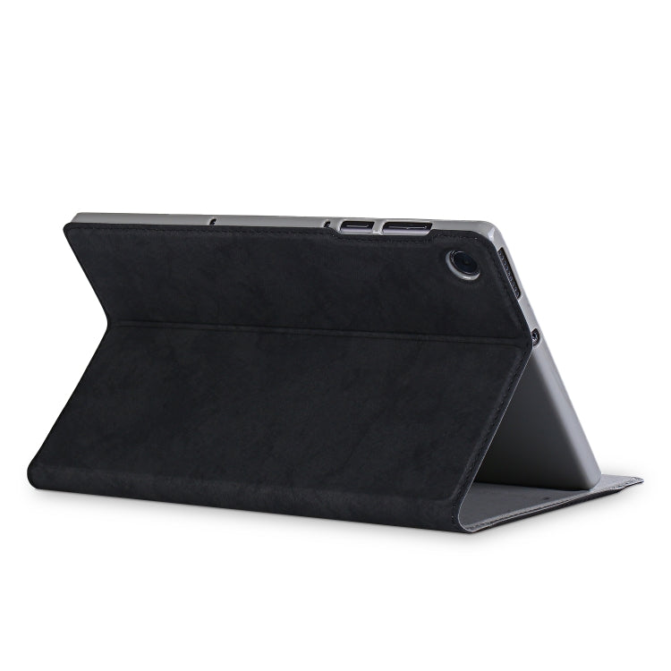 Marble Cloth Texture Horizontal Flip Leather Case with Card Slot & Holder, For Lenovo Tab M10 Plus