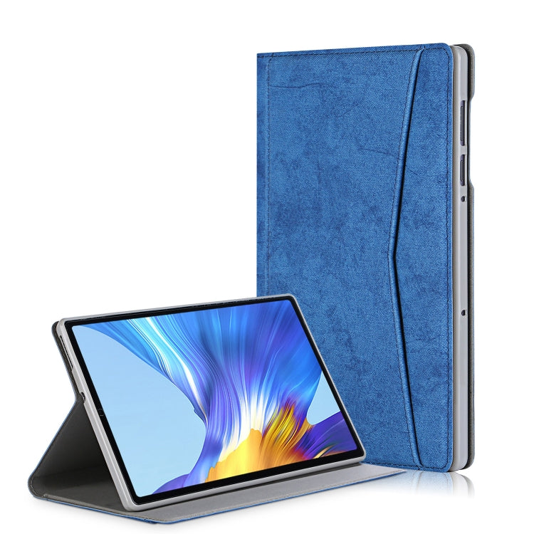 Marble Cloth Texture Horizontal Flip Leather Case with Card Slot & Holder, For Lenovo Tab M10 Plus
