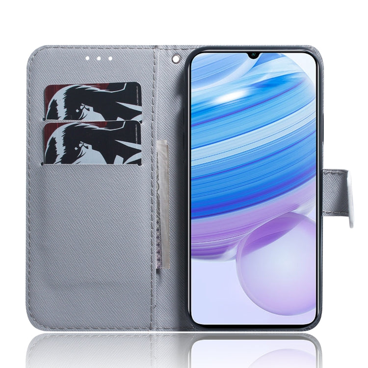 Colored Drawing Horizontal Flip Leather Case with Holder & Card Slot & Wallet, For Xiaomi Redmi 10X Pro 5G, For Xiaomi Redmi Note 9 / 10X 4G