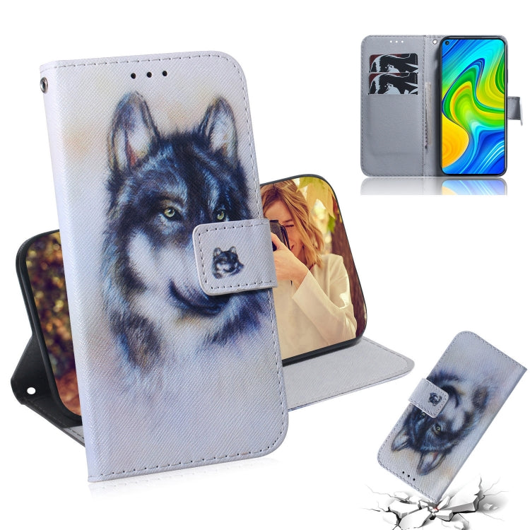 Colored Drawing Horizontal Flip Leather Case with Holder & Card Slot & Wallet, For Xiaomi Redmi 10X Pro 5G, For Xiaomi Redmi Note 9 / 10X 4G