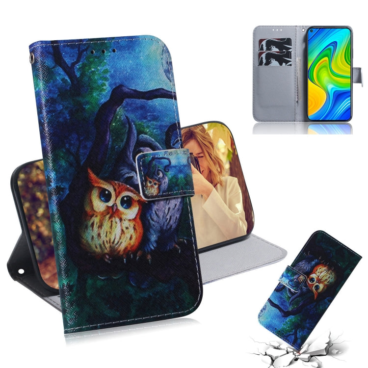 Colored Drawing Horizontal Flip Leather Case with Holder & Card Slot & Wallet, For Xiaomi Redmi 10X Pro 5G, For Xiaomi Redmi Note 9 / 10X 4G