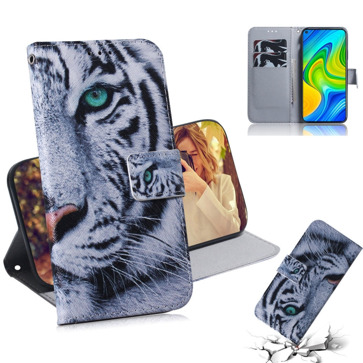 Colored Drawing Horizontal Flip Leather Case with Holder & Card Slot & Wallet, For Xiaomi Redmi 10X Pro 5G, For Xiaomi Redmi Note 9 / 10X 4G