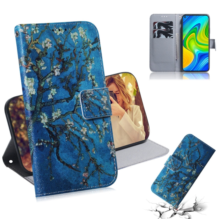 Colored Drawing Horizontal Flip Leather Case with Holder & Card Slot & Wallet, For Xiaomi Redmi 10X Pro 5G, For Xiaomi Redmi Note 9 / 10X 4G