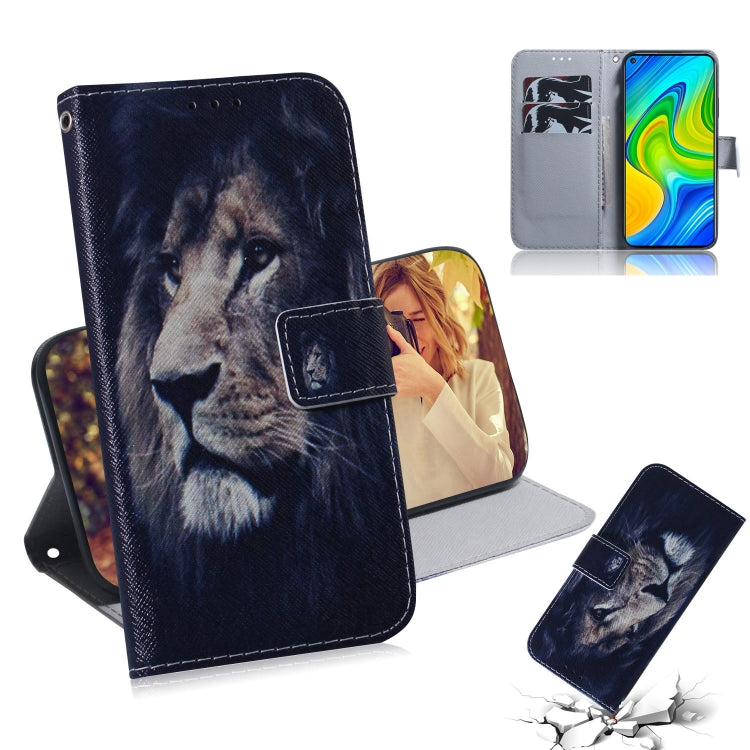 Colored Drawing Horizontal Flip Leather Case with Holder & Card Slot & Wallet, For Xiaomi Redmi 10X Pro 5G, For Xiaomi Redmi Note 9 / 10X 4G