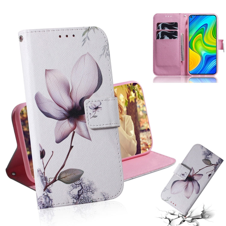Colored Drawing Horizontal Flip Leather Case with Holder & Card Slot & Wallet, For Xiaomi Redmi 10X Pro 5G, For Xiaomi Redmi Note 9 / 10X 4G