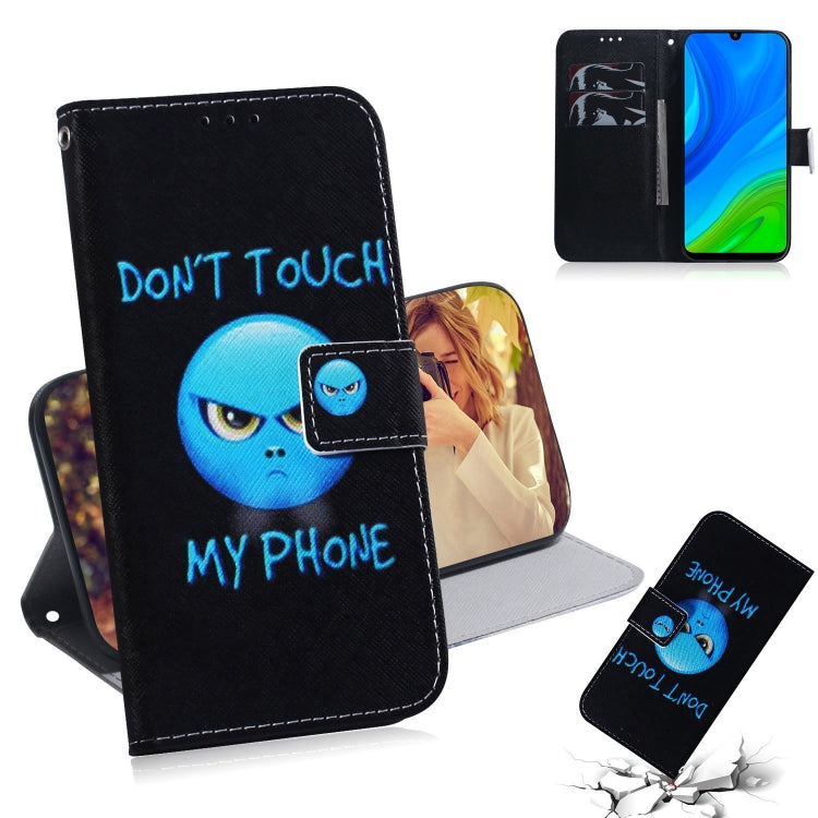 Colored Drawing Horizontal Flip Leather Case with Holder & Card Slot & Wallet, For Huawei P Smart 2020, For Huawei P40 Lite 5G