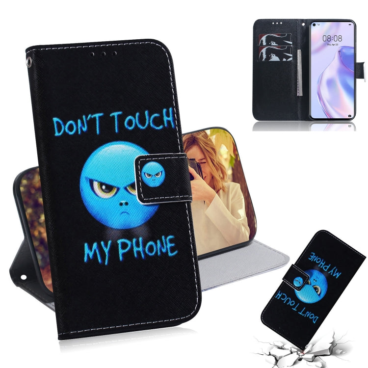Colored Drawing Horizontal Flip Leather Case with Holder & Card Slot & Wallet, For Huawei P Smart 2020, For Huawei P40 Lite 5G