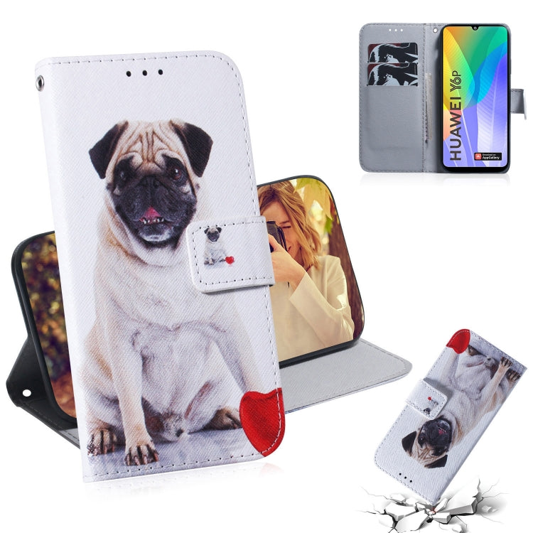 Colored Drawing Horizontal Flip Leather Case with Holder & Card Slot & Wallet, For Huawei Y5P, For Huawei Y6P