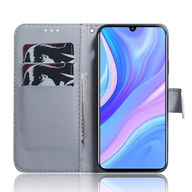 Colored Drawing Horizontal Flip Leather Case with Holder & Card Slot & Wallet, For Huawei P Smart S / Enjoy 10S / Y8P, For Motorola Moto G8 Power Lite