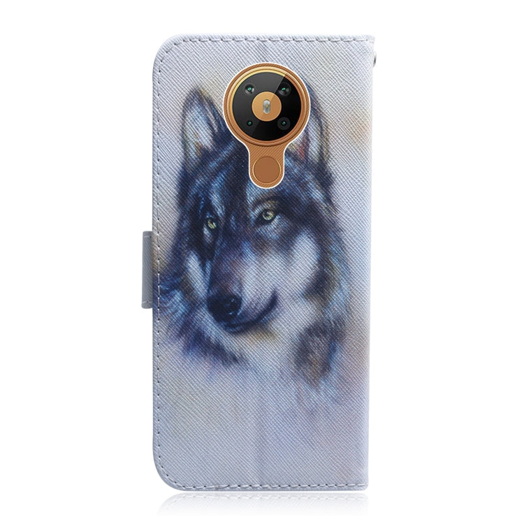 Colored Drawing Horizontal Flip Leather Case with Holder & Card Slot & Wallet, For Nokia 5.3, For Xiaomi Mi Note 10 Lite