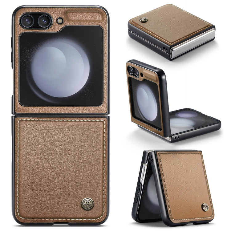 CaseMe 023 Butterfly Buckle Litchi Texture RFID Anti-theft Leather Phone Case, For Samsung Galaxy Z Flip6 / Flip7 FE, For Samsung Galaxy Z Fold6 5G, For Samsung Galaxy Z Fold5, For Samsung Galaxy Z Flip5