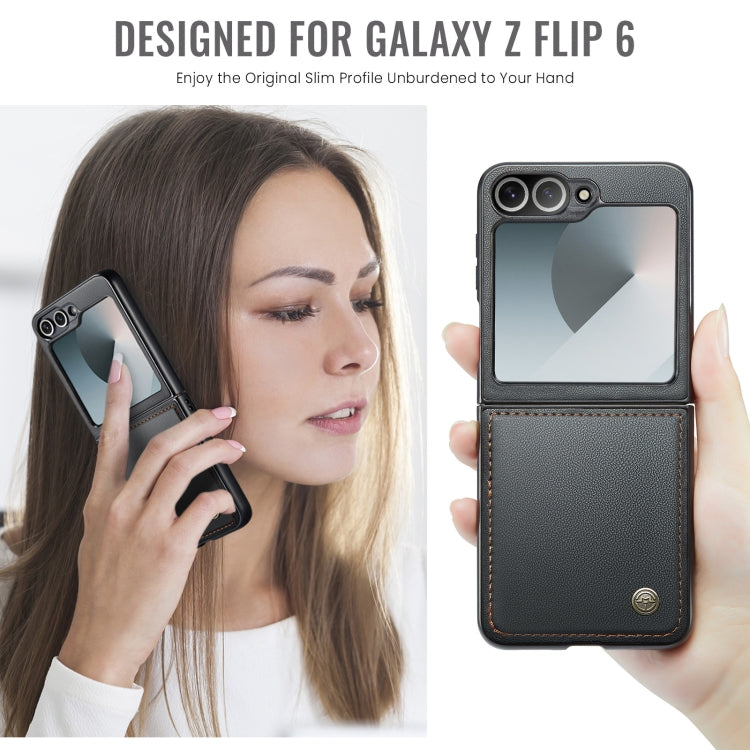 CaseMe 023 Butterfly Buckle Litchi Texture RFID Anti-theft Leather Phone Case, For Samsung Galaxy Z Flip6 / Flip7 FE, For Samsung Galaxy Z Fold6 5G, For Samsung Galaxy Z Fold5, For Samsung Galaxy Z Flip5