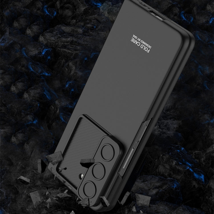 GKK Integrated Ultra-thin Sliding Camshield Flip Phone Case, For Samsung Galaxy Z Fold5