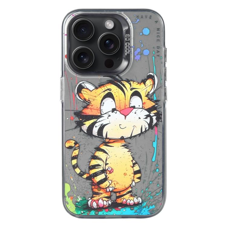 Animal Pattern Oil Painting Series PC + TPU Phone Case, For iPhone 17 Pro Max