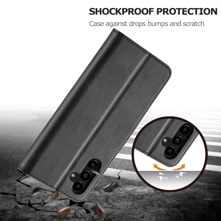 LC.IMEEKE Calf Texture Leather Phone Case, For Samsung Galaxy S23 FE 5G, For Samsung Galaxy A55 5G, For Samsung Galaxy A05, For Samsung Galaxy A05S