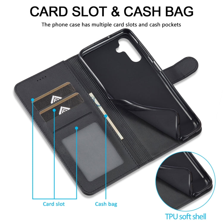LC.IMEEKE Calf Texture Leather Phone Case, For Samsung Galaxy A35 5G, For Samsung Galaxy S24 Ultra 5G, For Samsung Galaxy S24+ 5G, For Samsung Galaxy S24 5G