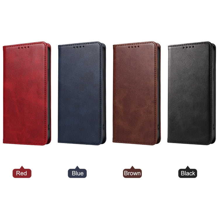 For OPPO A17 / A17K Magnetic Closure Leather Phone Case(Black)