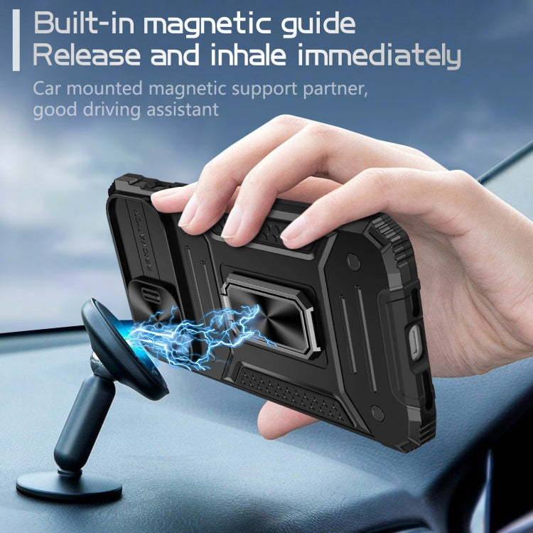 Camshield Robot TPU Hybrid PC Phone Case, For iPhone 12 Pro Max