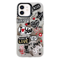 Electroplated Silver Series PC Protective Phone Case, For iPhone 12