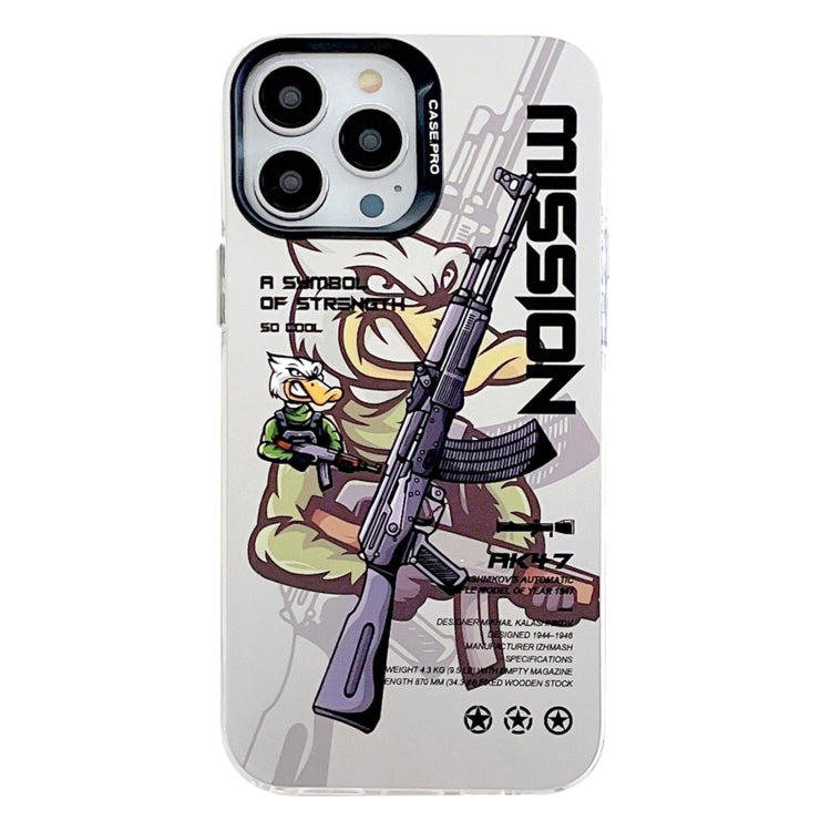 Electroplated Silver Series PC Protective Phone Case, For iPhone 15 Pro