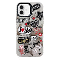 Electroplated Silver Series PC Protective Phone Case, For iPhone 16 Plus