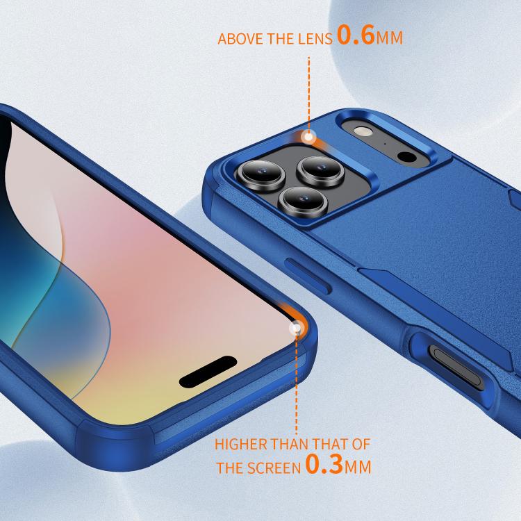 Commuter Shockproof TPU + PC Phone Case, For iPhone 17 Pro Max, For iPhone 17 Pro